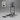 Gym equipment set with digital display, accessories on a gray background