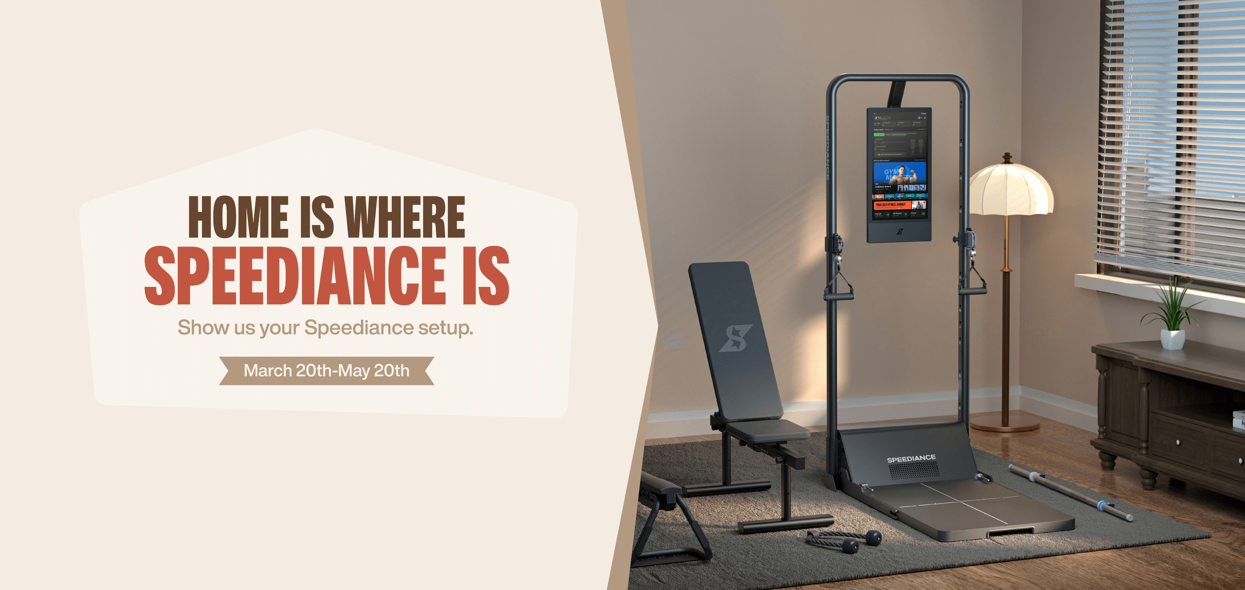 Showing speediance equipment