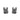 Two black plastic components labeled 'L' and 'R' on a white background
