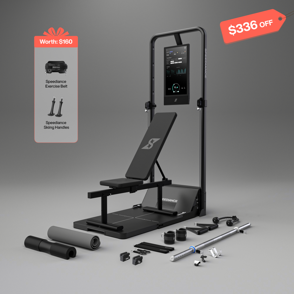 Gym Monster 2 Works Plus Smart Home Gym with AI Training – Speediance