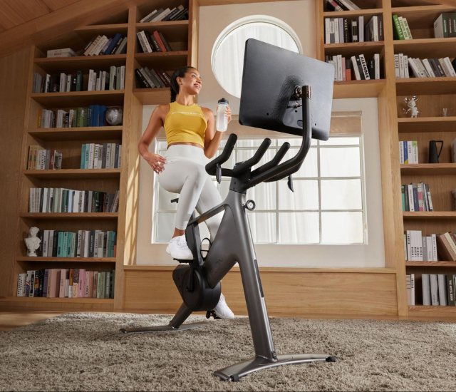 Woman using Speediance Gym Monster 2