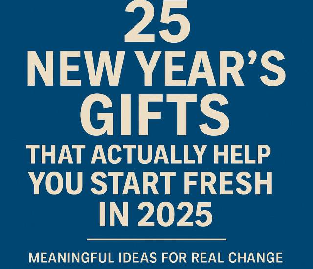 25 Thoughtful New Year's Gifts Ideas to Support Fresh Starts