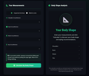 Body Shape Calculator