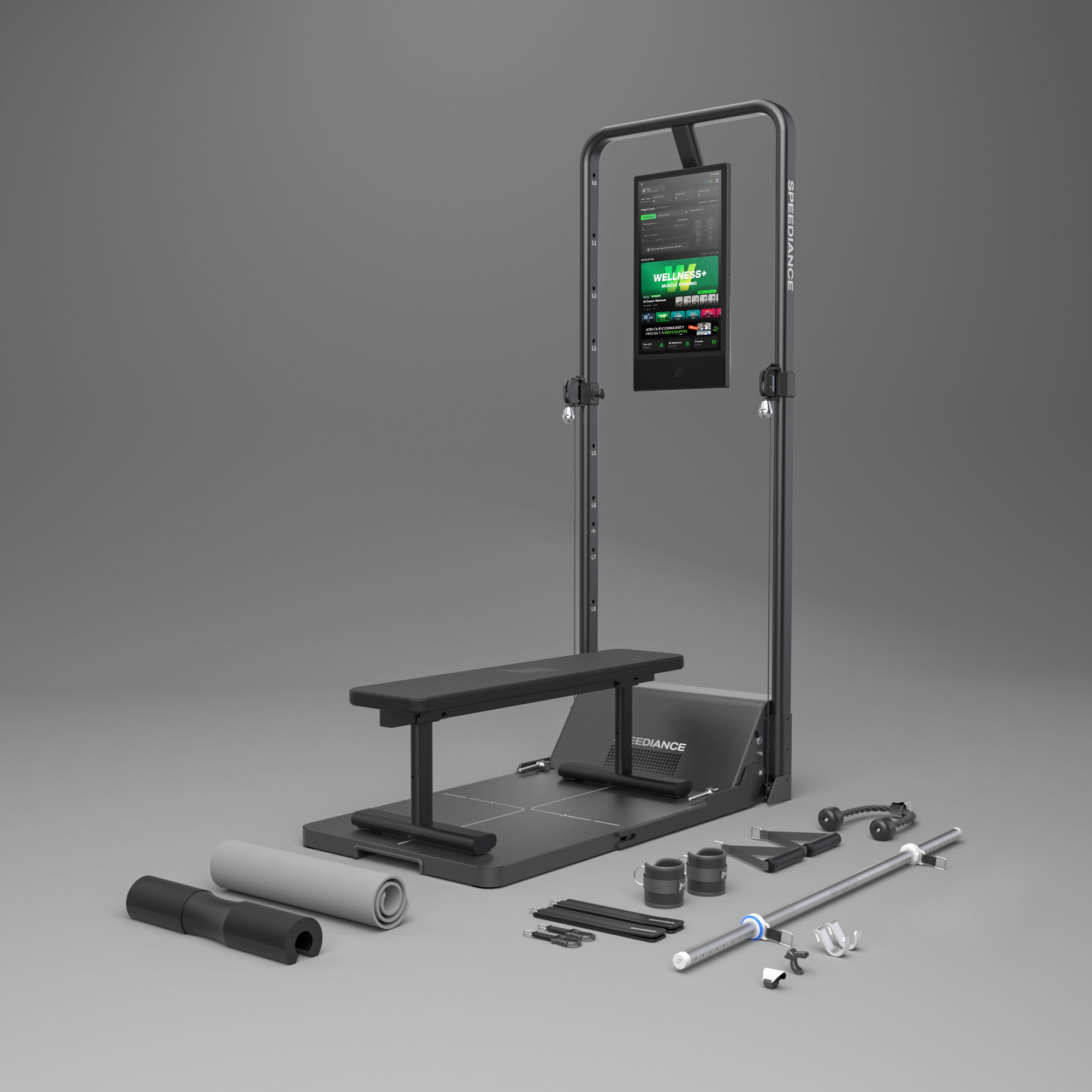 Gym Monster 2 Smart Home Gym Equipment with AI Training – Speediance Gym Monster 2 Smart Home Gym Equipment with AI Training – Speediance