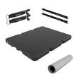 Speediance Pilates Set components: foldable mat, ankle straps, and attachment straps.