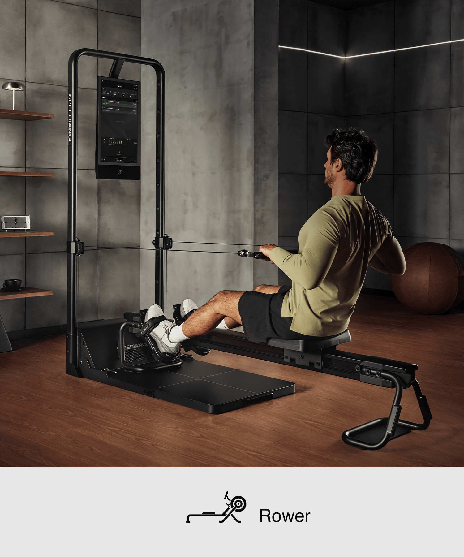 Gym Monster 2 usado como remo