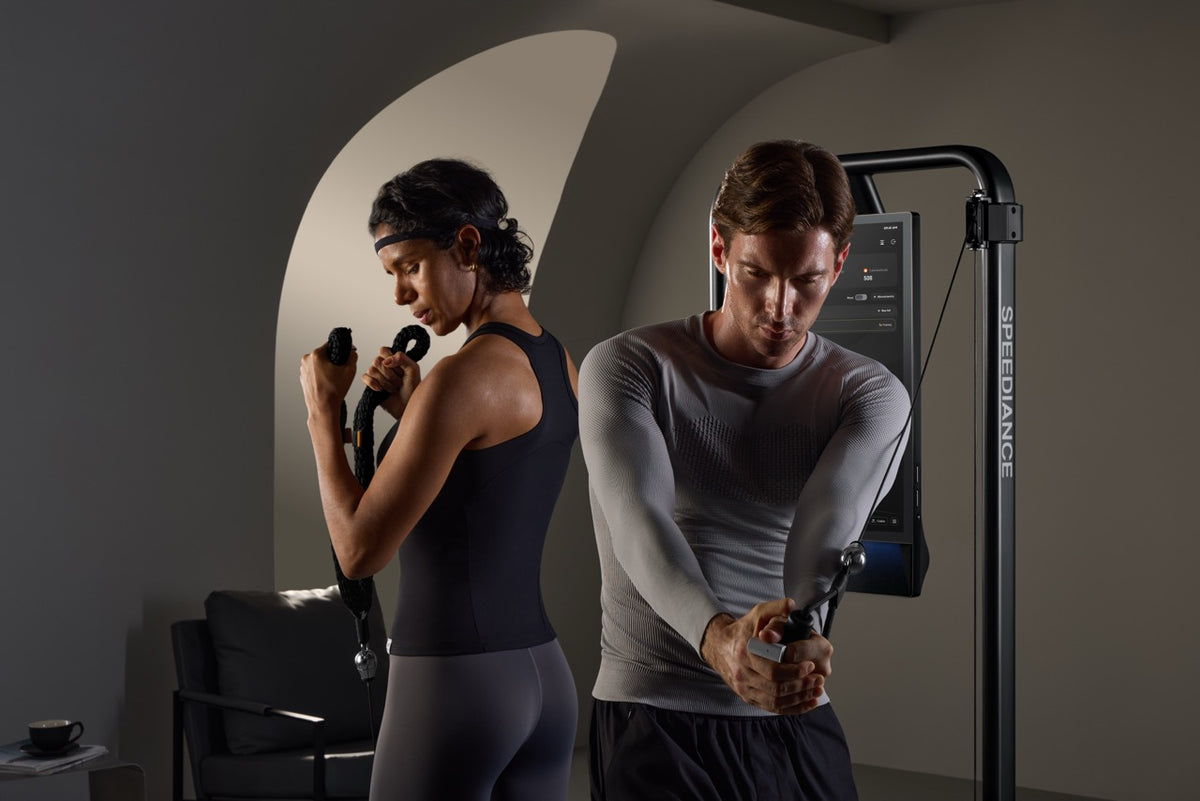 Training scene with Speediance Gym Monster 3