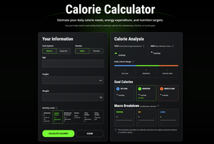 Calorie Calculator