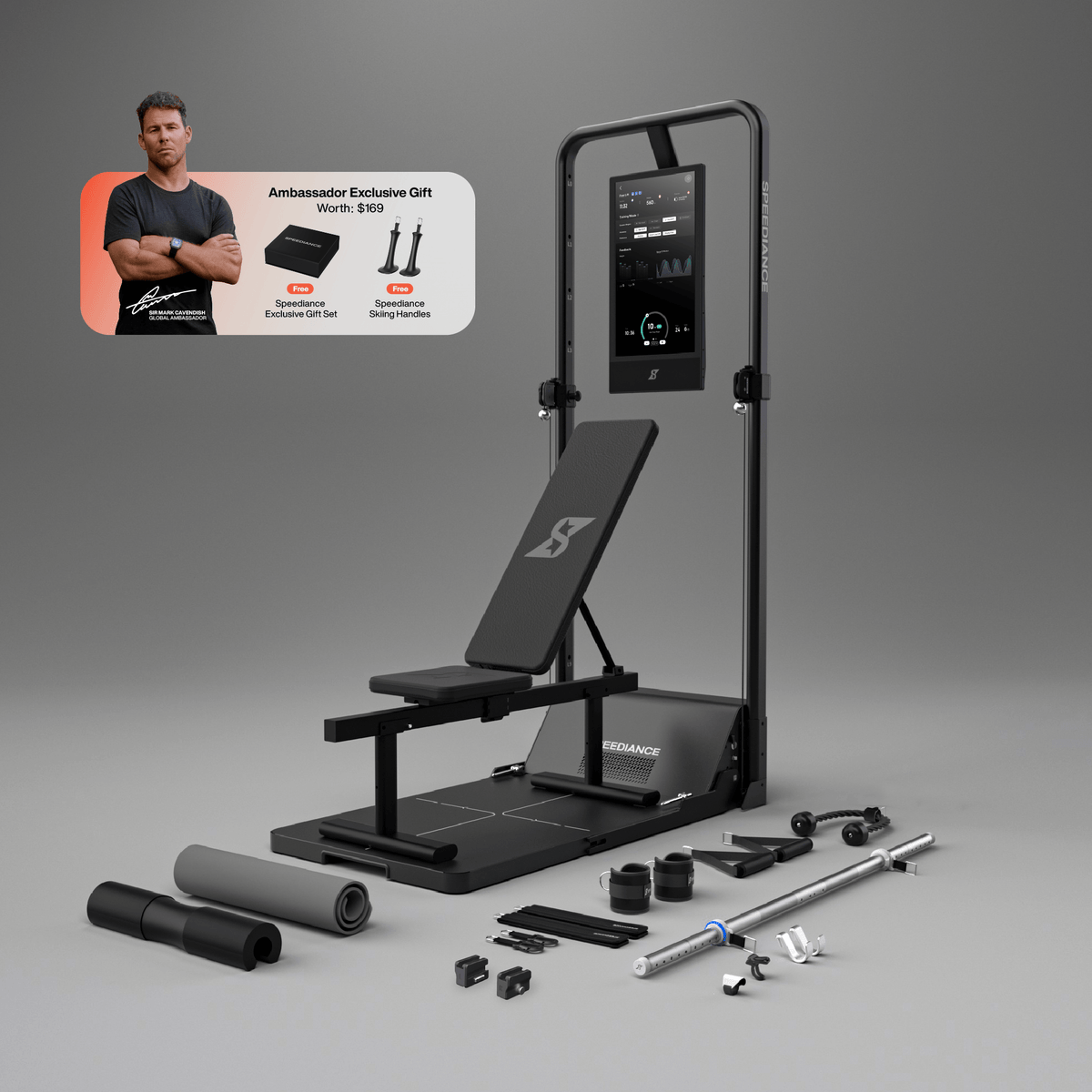 Speediance Gym Monster 2 ベンチ Speediance Gym Monster 2 Work Plus | Smart Home Gym Package
