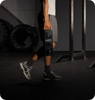 Portable Gym Nano setup near a treadmill