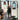 Man interacting with a digital screen on a fitness machine in a gym.