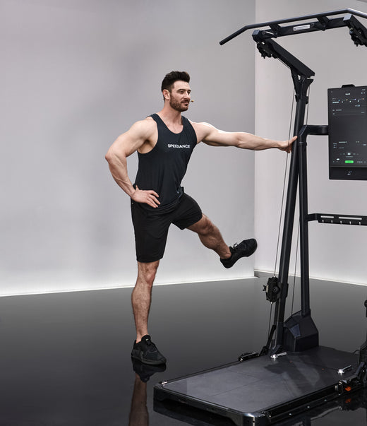 Dynamic Standing lateral Leg Swings