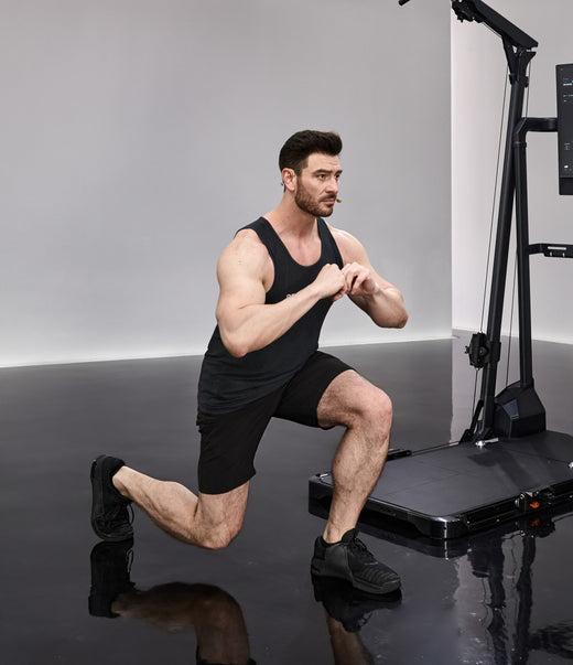 Quarter Squat to Reverse Lunge
