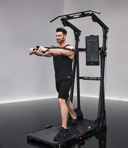 Standing Dual-Handle Chest Press