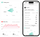Collage of fitness tracking app screens showing training parts, report, and heart rate data.